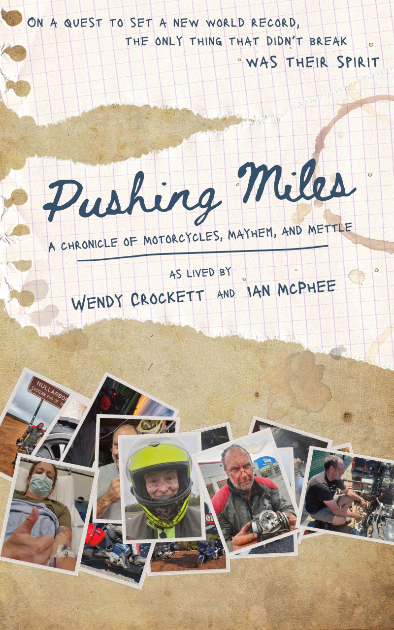 'Pushing Miles' - MCCruise is proud to announce the release of an extraordinary tale of stoicism in the face of adversity ...
