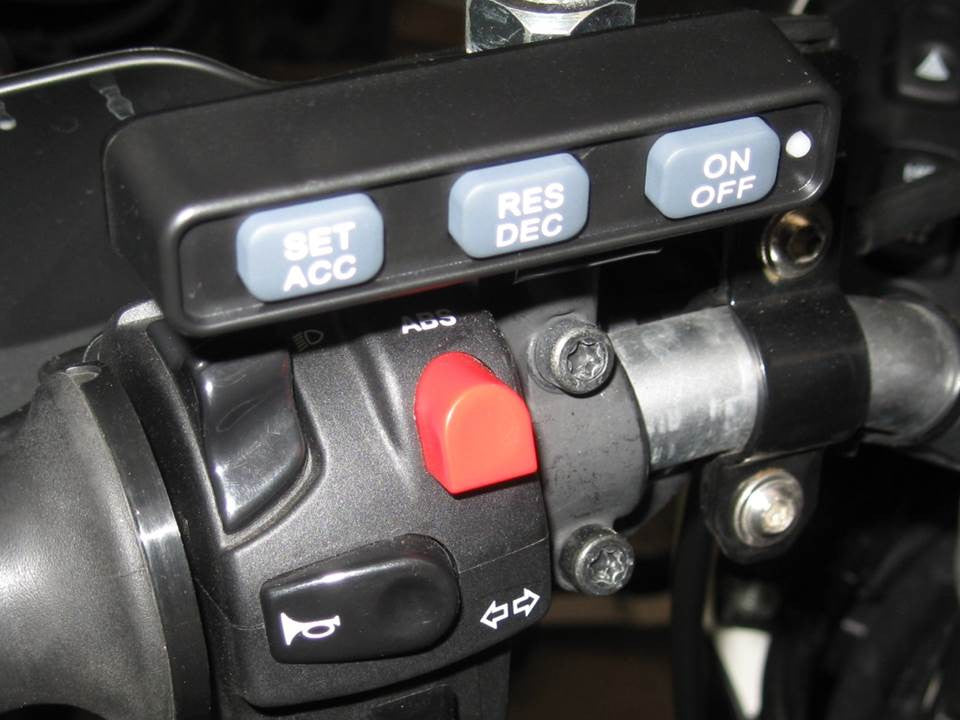 Cruise Control for BMW G650GS from 2010 servo