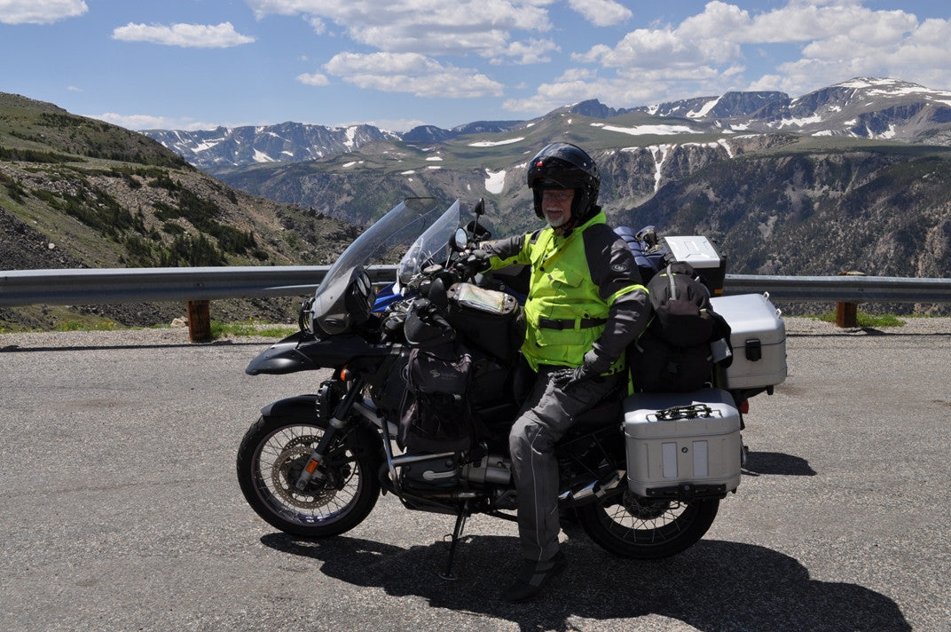Where in the world is MCCruise? - R1150GSA on the Bear Tooth Highway, southwestern Montana, USA